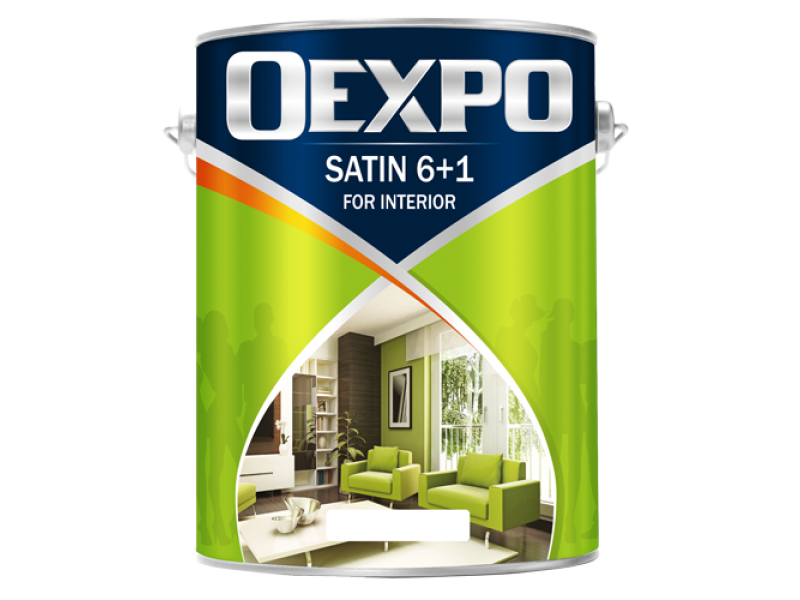 Sơn nước nội thất OEXPO SATIN 6+ 1- OEXPO SATIN 6+ 1 FOR INT