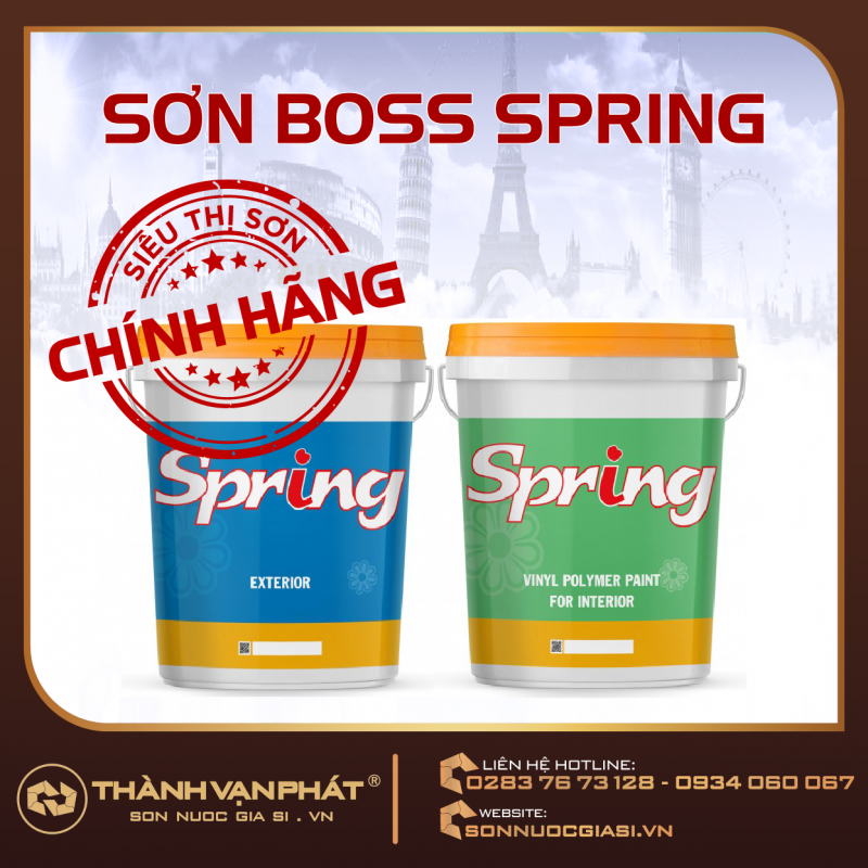 Sơn Boss Spring: Giải Pháp Sơn Hoàn Hảo Cho Ngôi Nhà Bạn